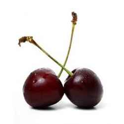 Griottes rouges, fruit en G