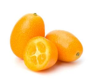 kumquat fruit  orangée